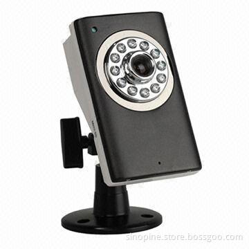 Network Indoor, Wi-Fi Wireless P2P, PNP, IP Camera with SD Card Slot